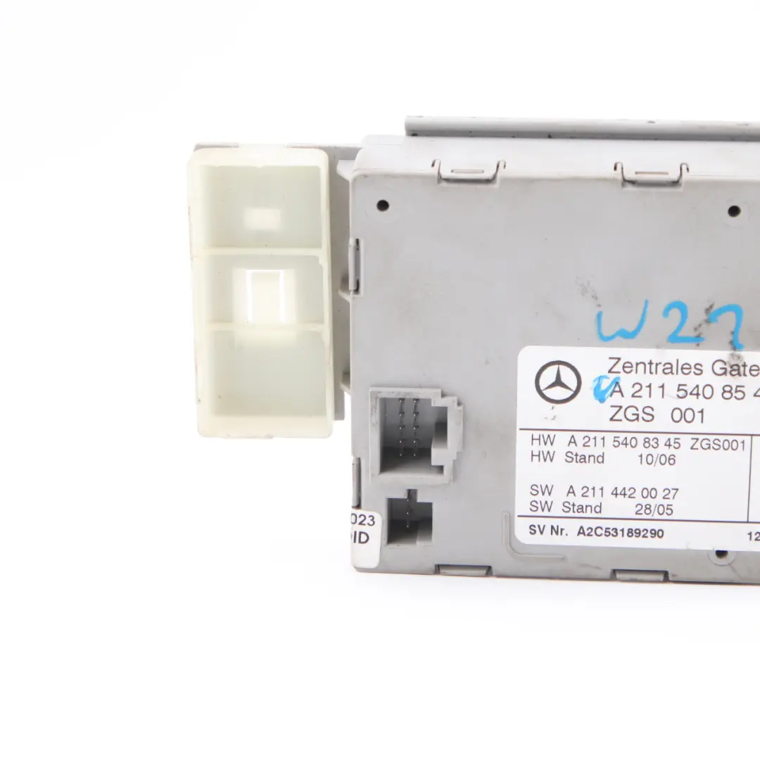  Gateway Module Mercedes W211 Control Unit ECU - SKU A2115408545 - Part number A2115408545