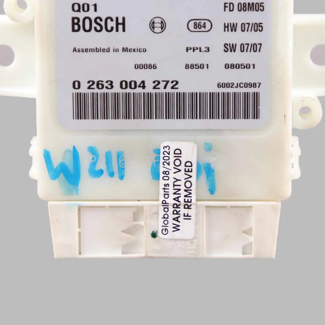 Parktronic Module Mercedes W211 PDC Parking Sensors Control Unit to with Part number A2115450016 Parktronic Module Mercedes W211 PDC Parking Sensors Control Unit - SKU A2115450016 - Part number A2115450016