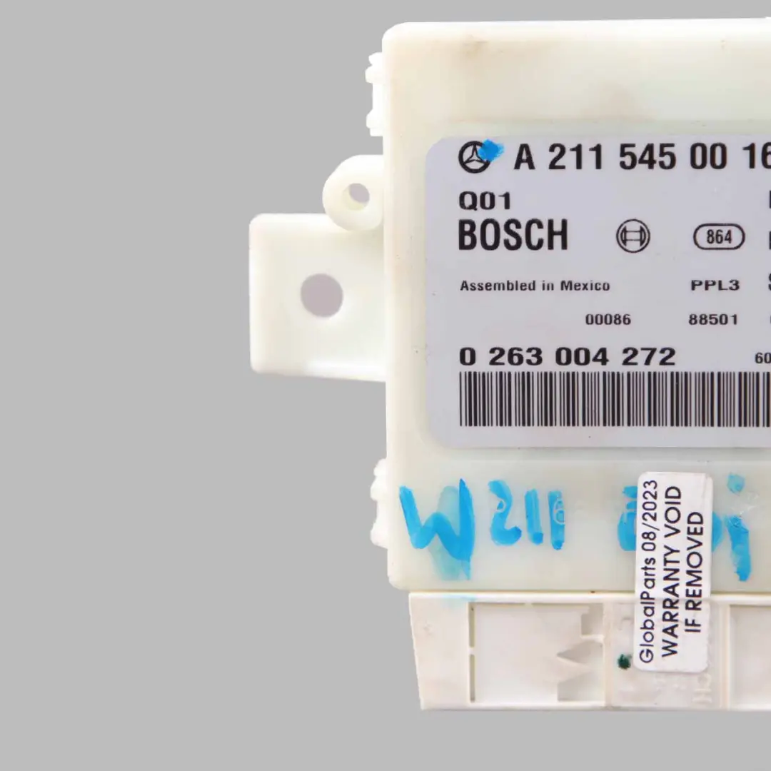 Parktronic Module Mercedes W211 PDC Parking Sensors Control Unit to with Part number A2115450016 Parktronic Module Mercedes W211 PDC Parking Sensors Control Unit - SKU A2115450016 - Part number A2115450016