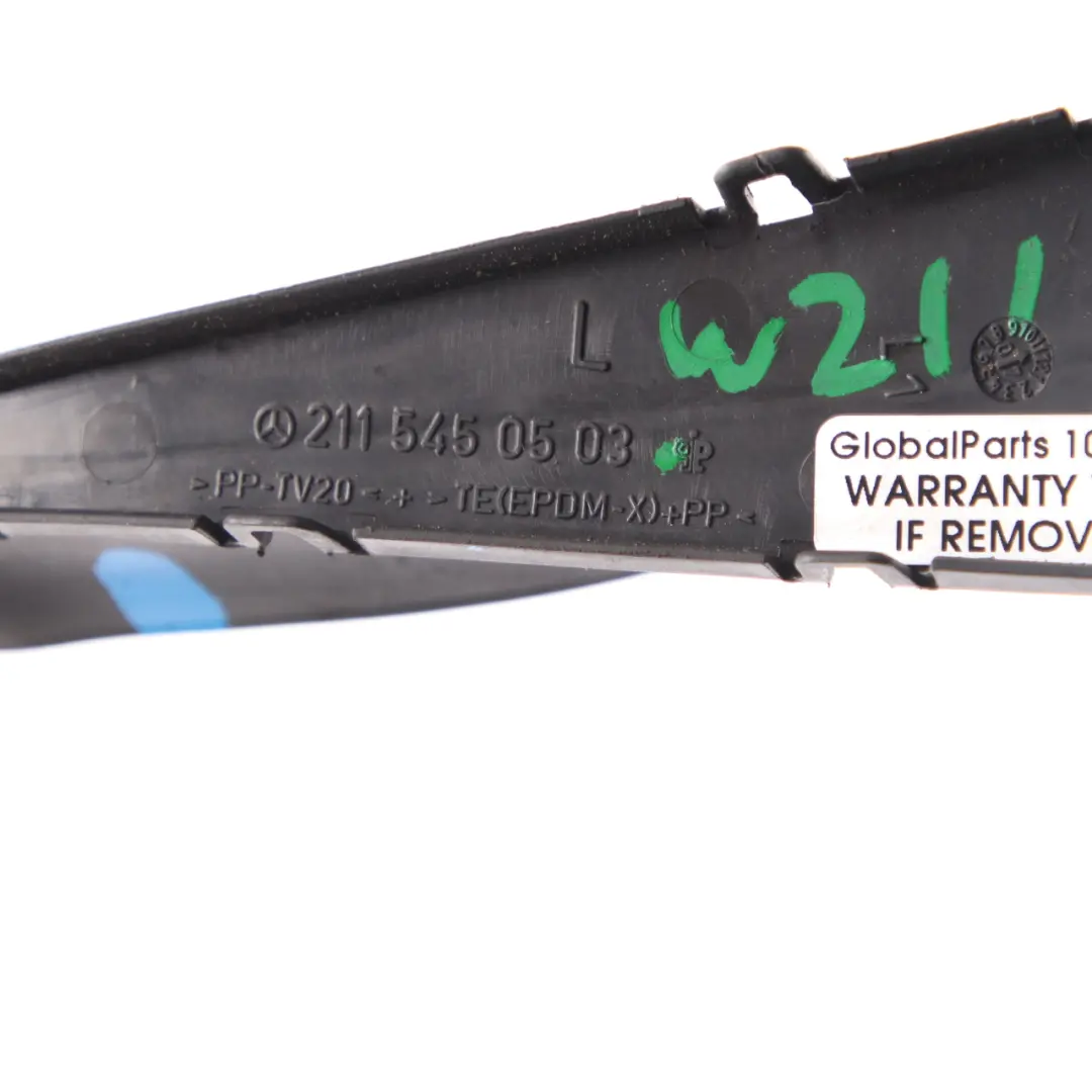 Cable Duct Mercedes W211 CLS C219 Left N/S Wiring Guide Bracket Trim  - SKU A2115450503 - Part number A2115450503