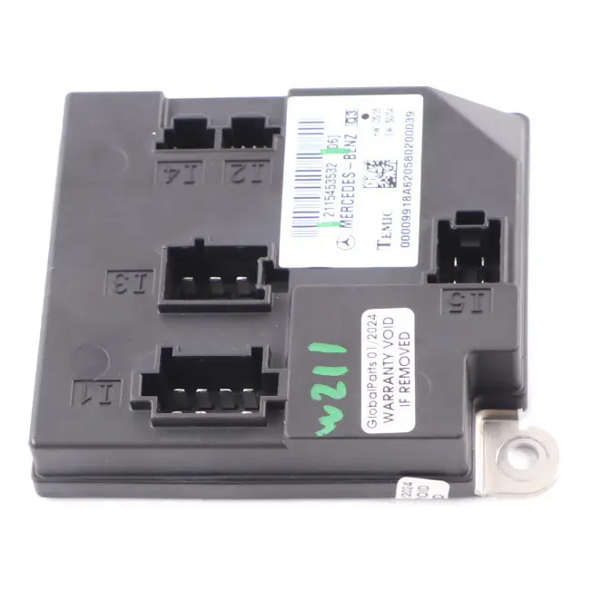 Modulo Controllo Corpo BCM Modulo Comfort per Mercedes W211 con numero di parte A2115453532 Mercedes W211 Modulo Controllo Corpo BCM Modulo Comfort - SKU A2115453532 - Numero di parte A2115453532