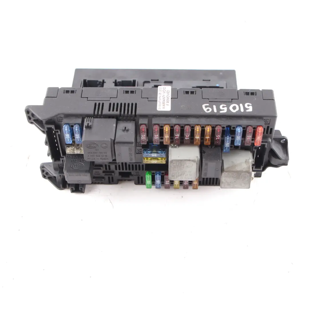 Sam Unit Module Fuse Box Relay Box Front to Mercedes W211 with Part number A2115453801 Mercedes W211 Sam Unit Module Fuse Box Relay Box Front - SKU A2115453801 - Part number A2115453801