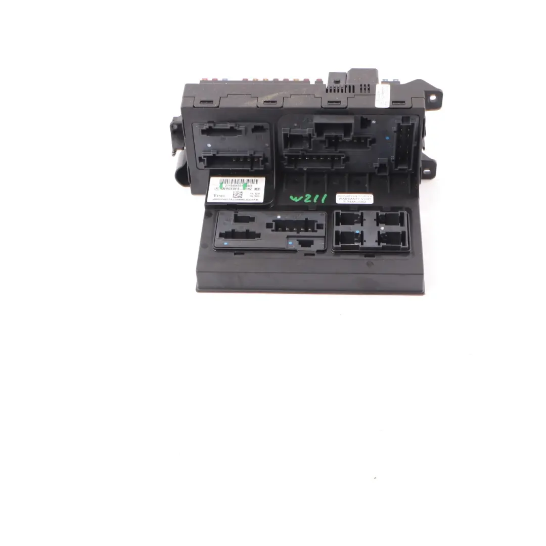 Front Fuse Box SAM SRB Module Relay Control Unit to Mercedes W211 with Part number A2115459101 Mercedes W211 Front Fuse Box SAM SRB Module Relay Control Unit - SKU A2115454201 - Part number A2115459101