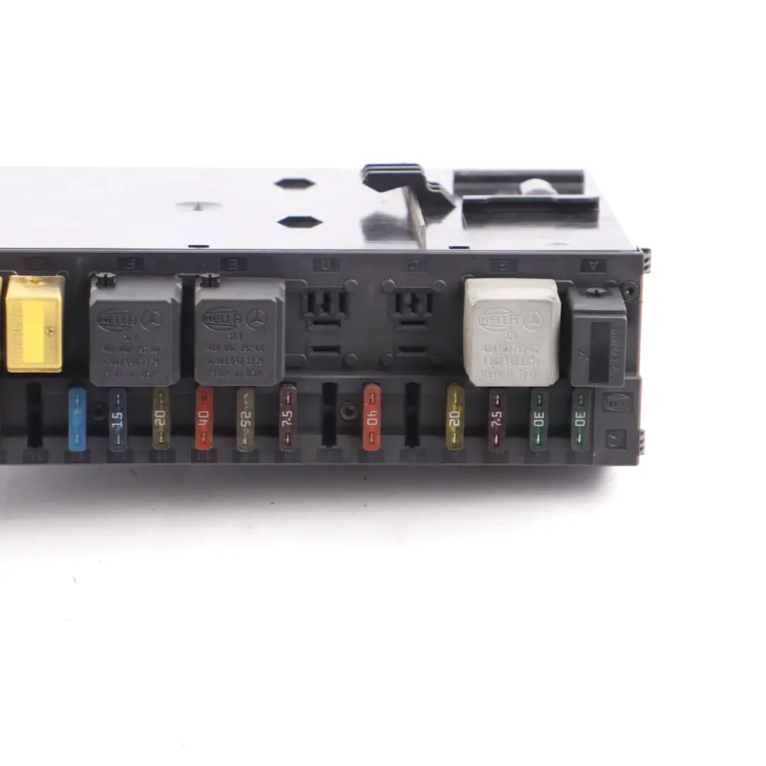 Trunk Fuse Box Electric Base Relay Box SAM Module to Mercedes W211 with Part number A2115455101 Mercedes W211 Trunk Fuse Box Electric Base Relay Box SAM Module - SKU A2115455101 - Part number A2115455101