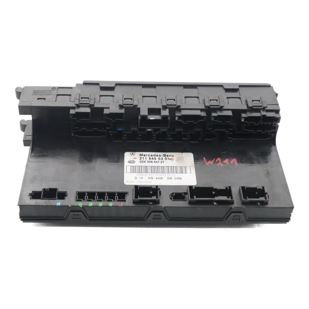 Scatola dei fusibili Mercedes W211 Modulo baule posteriore Relay Scatola SAM per con numero di parte A2115455301 Scatola dei fusibili Mercedes W211 Modulo baule posteriore Relay Scatola SAM - SKU A2115455301 - Numero di parte A2115455301