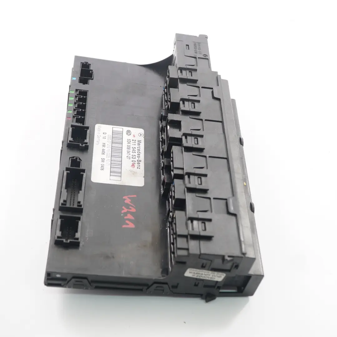  Boîte à fusibles Mercedes W211 Module coffre arrière Relais Boîte fusibles SAM - SKU A2115455301 - Numéro de pièce A2115455301