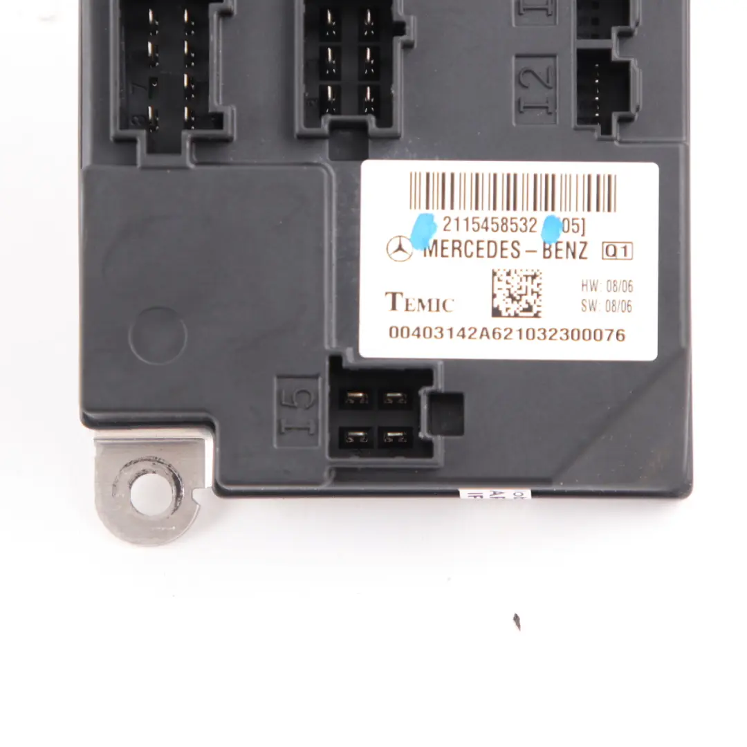 W219 Moduł Sterownik Fotela ECU do Mercedes W211 o numerze A2115458532 Mercedes W211 W219 Moduł Sterownik Fotela ECU - SKU A2115458532 - Numer Części A2115458532