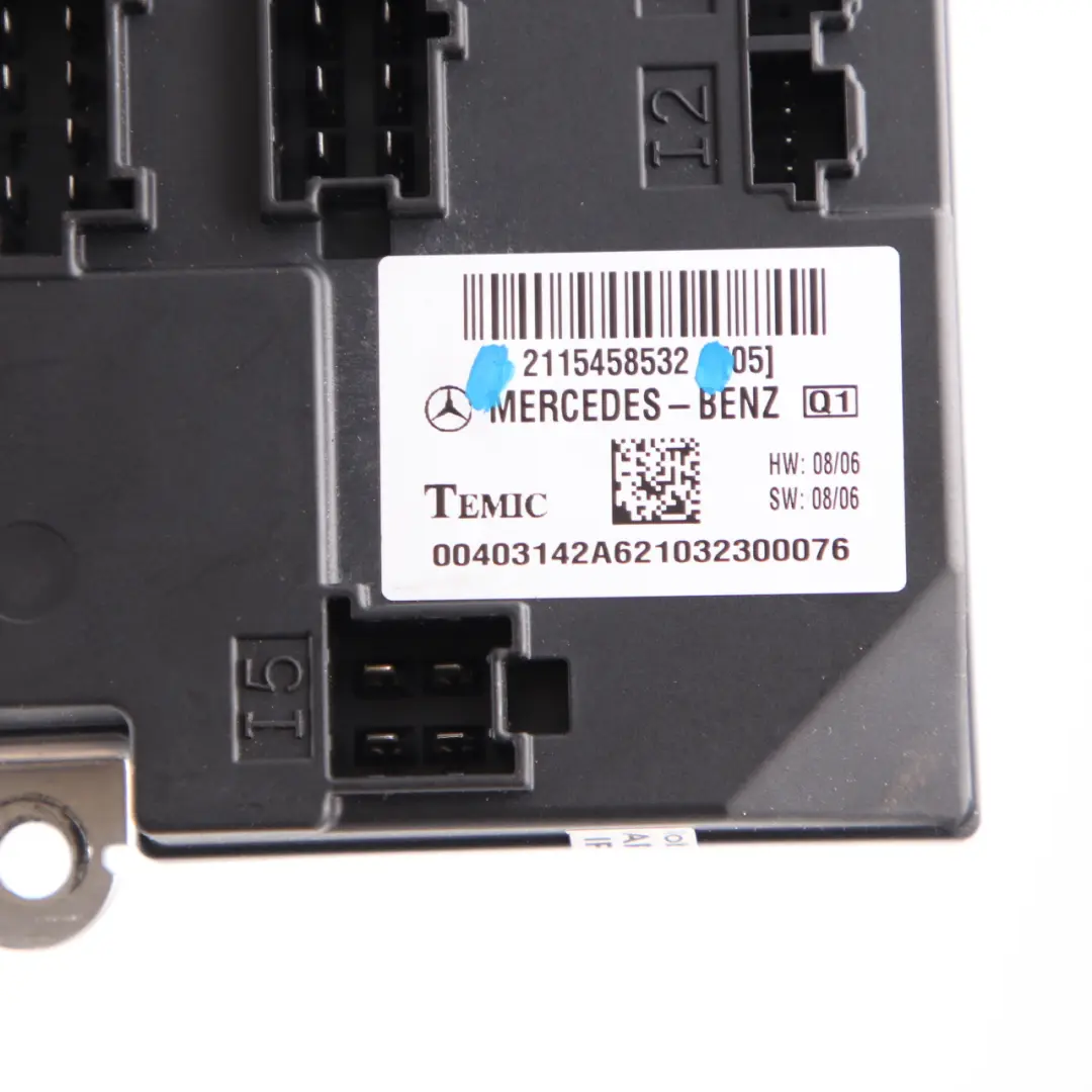 W219 Body Control Module Unità di controllo ECU per Mercedes W211 con numero di parte A2115458532 Mercedes W211 W219 Body Control Module Unità di controllo ECU - SKU A2115458532 - Numero di parte A2115458532