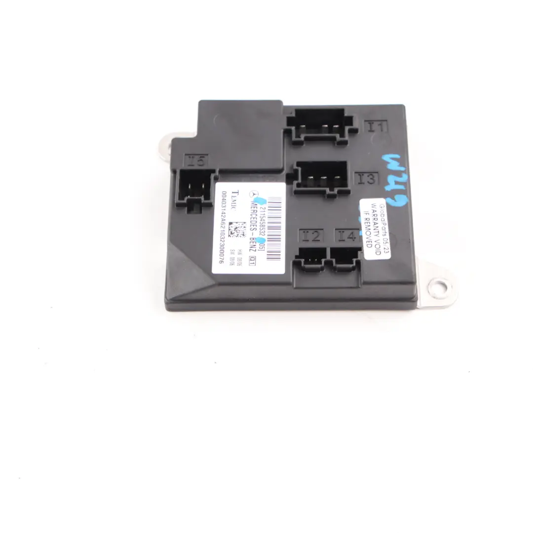 W219 Body Control Module Control Unit ECU to Mercedes W211 with Part number A2115458532 Mercedes W211 W219 Body Control Module Control Unit ECU - SKU A2115458532 - Part number A2115458532