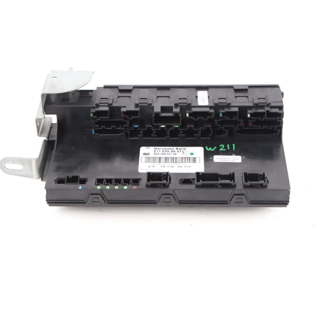 Fuse Box Mercedes W211 CLS C219 Rear SAM Module Relay Control Unit to with Part number A2115458601 Fuse Box Mercedes W211 CLS C219 Rear SAM Module Relay Control Unit - SKU A2115458601 - Part number A2115458601