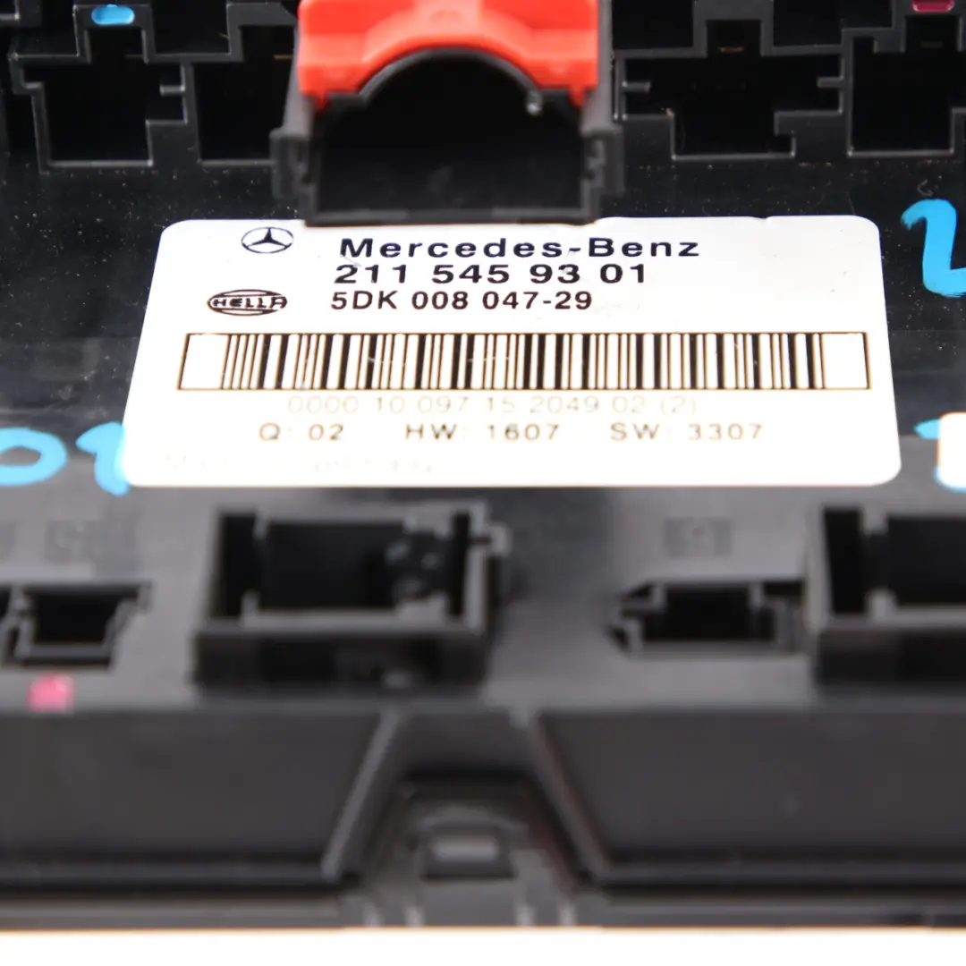 Mercedes W211 W219 SAM Modul Elektrische Sicherung Einheit Box hinte - SKU A2115459301 - Teilenummer A2115459301
