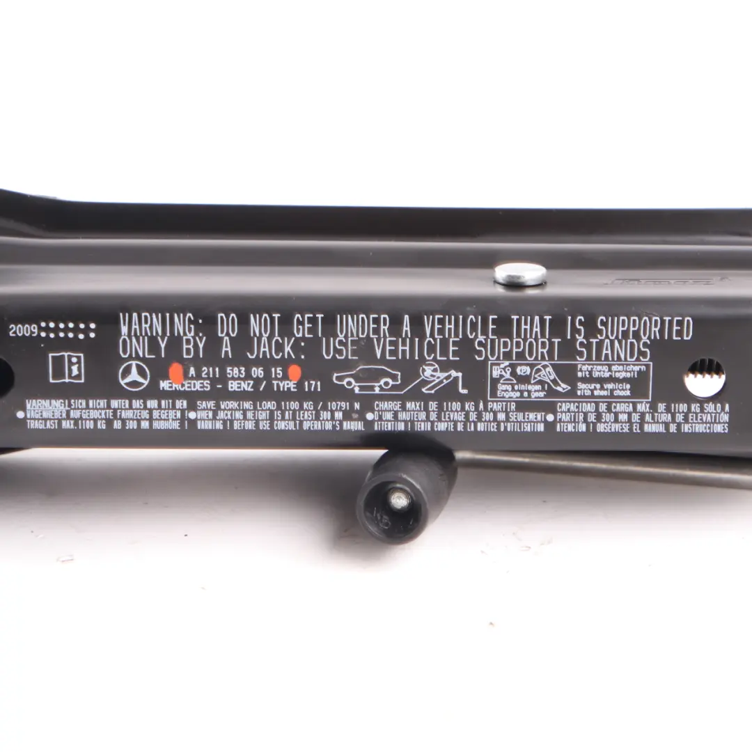  Gato Elevador Coches Mercedes W204 W212 W203 Herramienta Emergencia - SKU A2115830615 - Número de pieza A2115830615