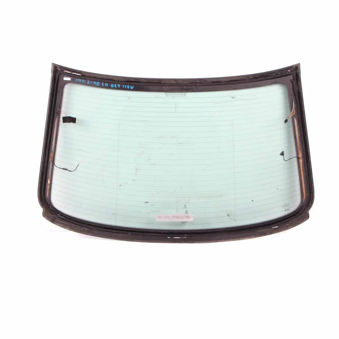 Mercedes W211 Saloon Rear Window Glass Rear Tailgate Glazing AS2 Green - SKU A2116700380-1 - Part number A2116700380