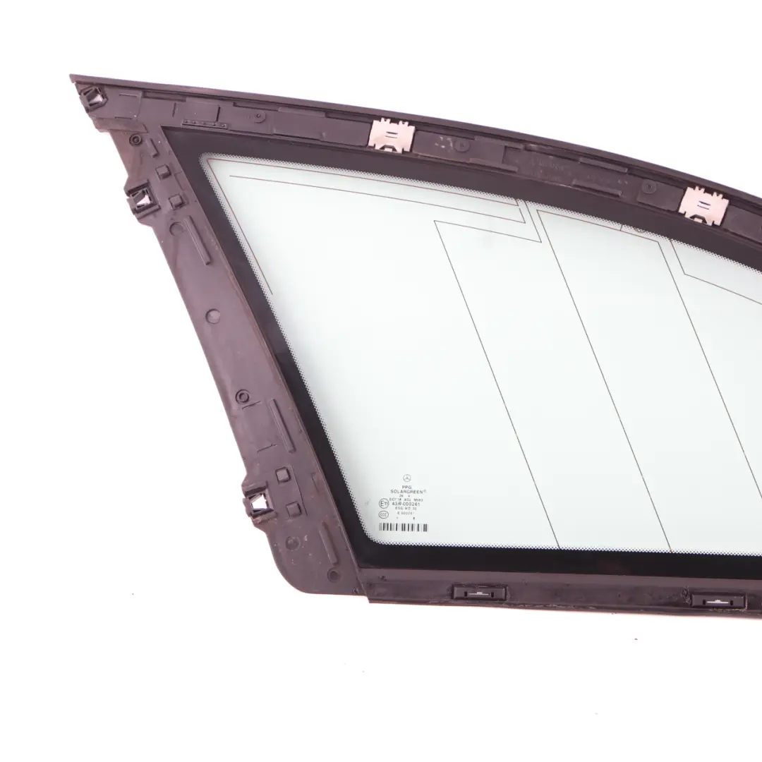 Window Glass Quarter Rear Left N/S AS2 Glazing to Mercedes W211 Estate with Part number A2116702112 Mercedes W211 Estate Window Glass Quarter Rear Left N/S AS2 Glazing - SKU A2116702112 - Part number A2116702112