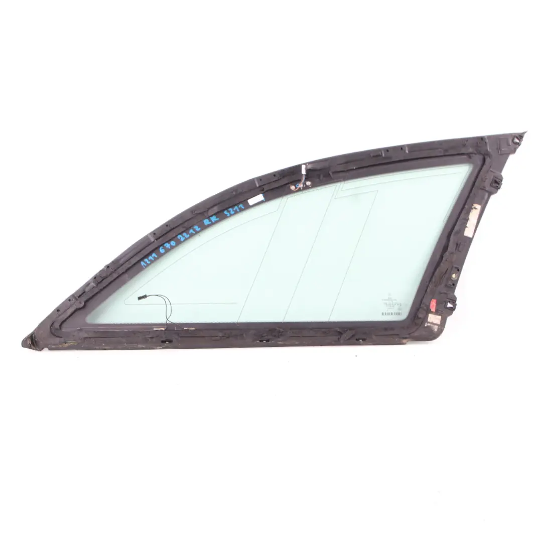 Mercedes W211 Estate Window Glass Quarter Rear Left N/S AS2 Glazing - SKU A2116702112 - Part number A2116702112