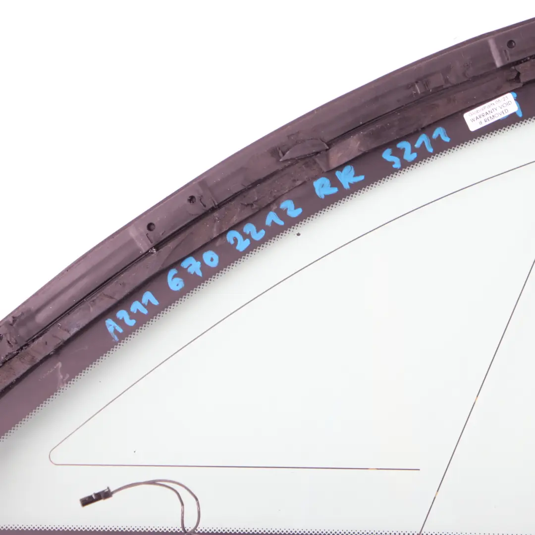 Window Glass Quarter Rear Left N/S AS2 Glazing to Mercedes W211 Estate with Part number A2116702112 Mercedes W211 Estate Window Glass Quarter Rear Left N/S AS2 Glazing - SKU A2116702112 - Part number A2116702112