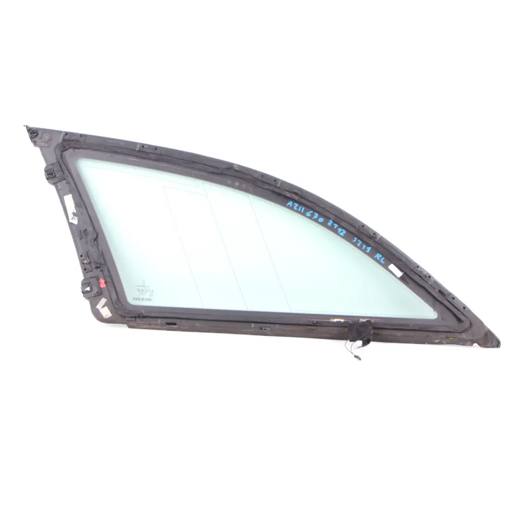 Window Glass Quarter Rear Right O/S AS2 Glazing to Mercedes W211 Estate with Part number A2116702212 Mercedes W211 Estate Window Glass Quarter Rear Right O/S AS2 Glazing - SKU A2116702212 - Part number A2116702212