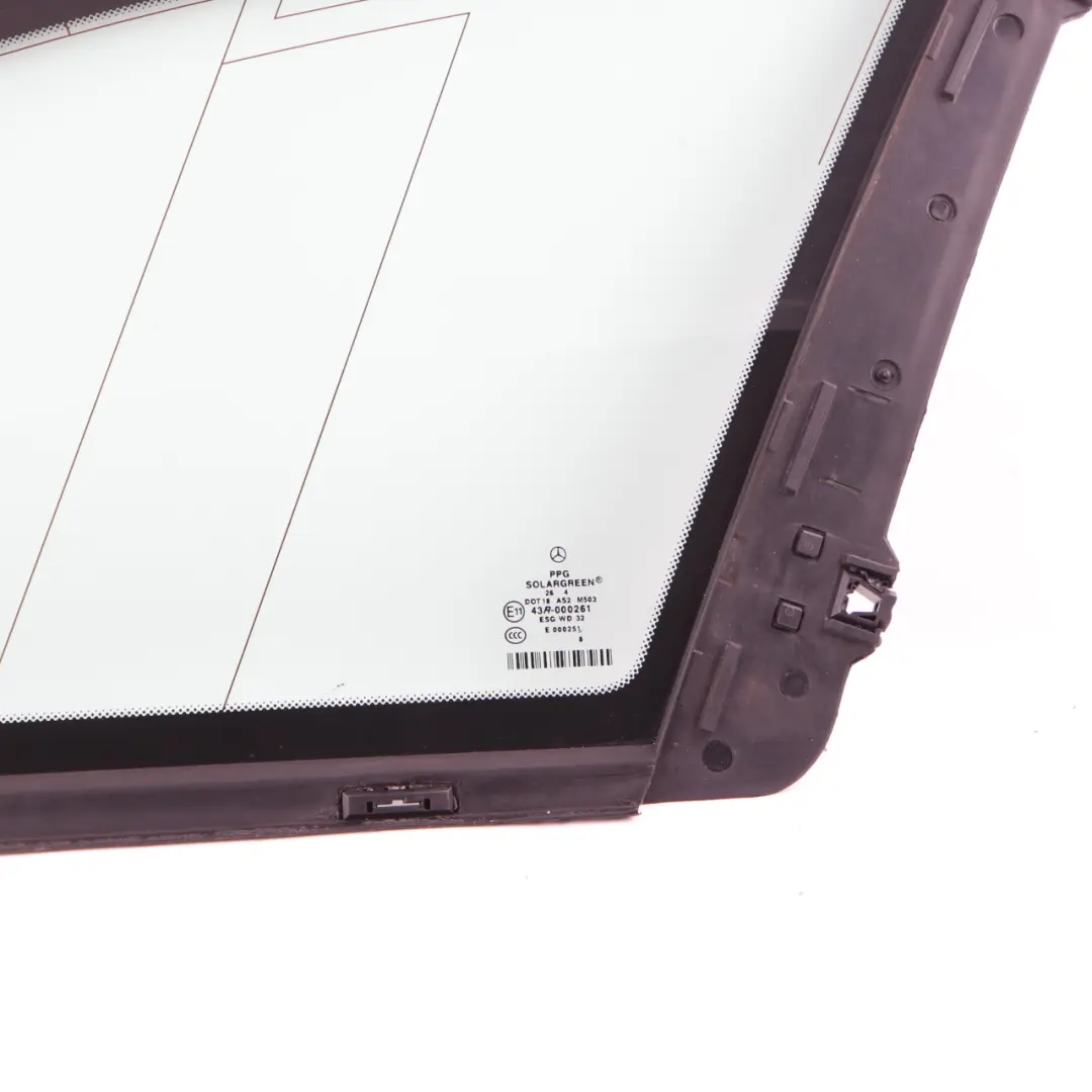 Window Glass Quarter Rear Right O/S AS2 Glazing to Mercedes W211 Estate with Part number A2116702212 Mercedes W211 Estate Window Glass Quarter Rear Right O/S AS2 Glazing - SKU A2116702212 - Part number A2116702212