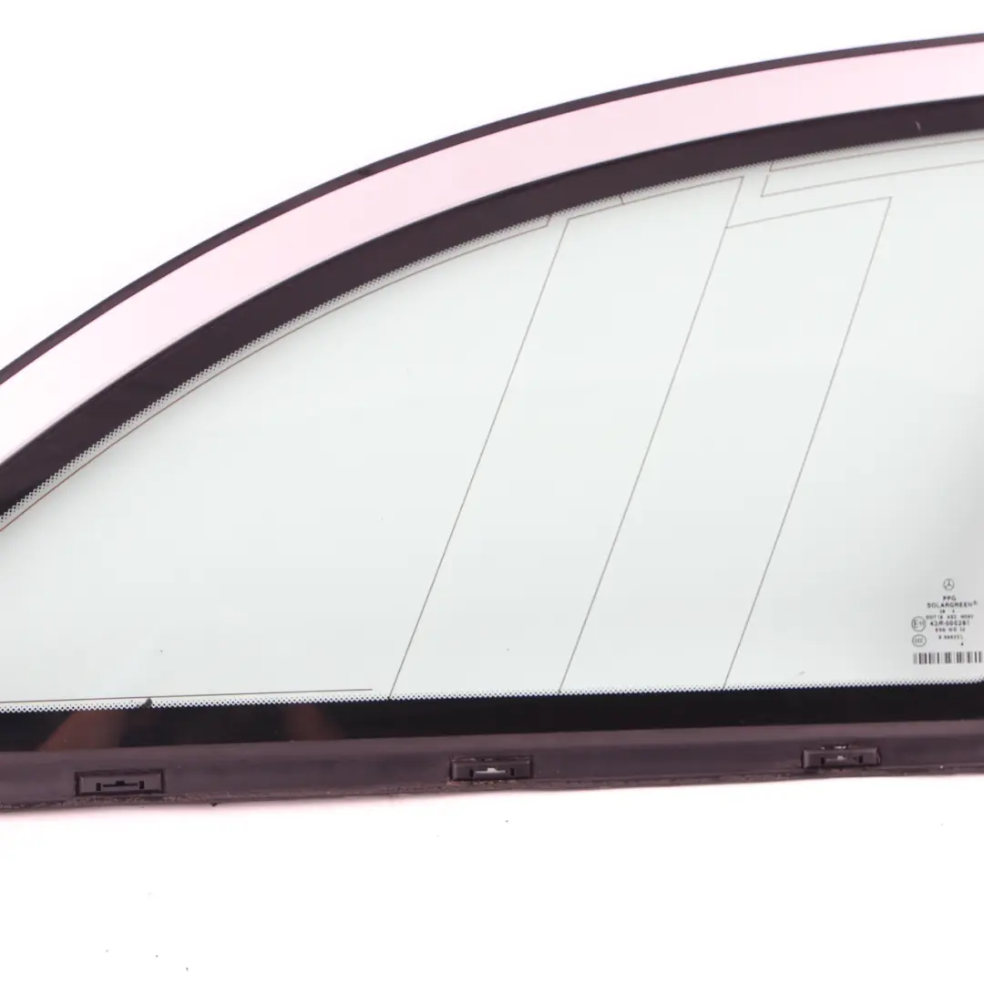 Window Glass Quarter Rear Right O/S AS2 Glazing to Mercedes W211 Estate with Part number A2116702212 Mercedes W211 Estate Window Glass Quarter Rear Right O/S AS2 Glazing - SKU A2116702212 - Part number A2116702212