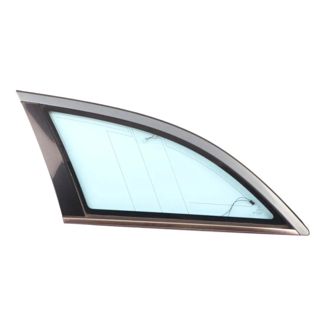 Mercedes S211 Rear Left N/S Side Window Green Glass AS2 - SKU A2116702312-1 - Part number A2116702312