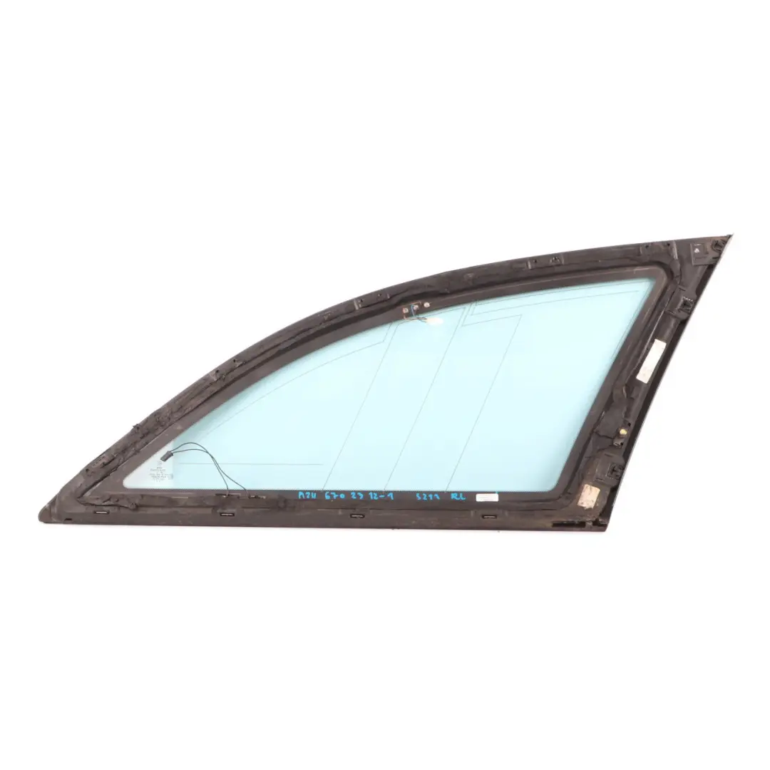 Mercedes S211 Rear Left N/S Side Window Green Glass AS2 - SKU A2116702312-1 - Part number A2116702312