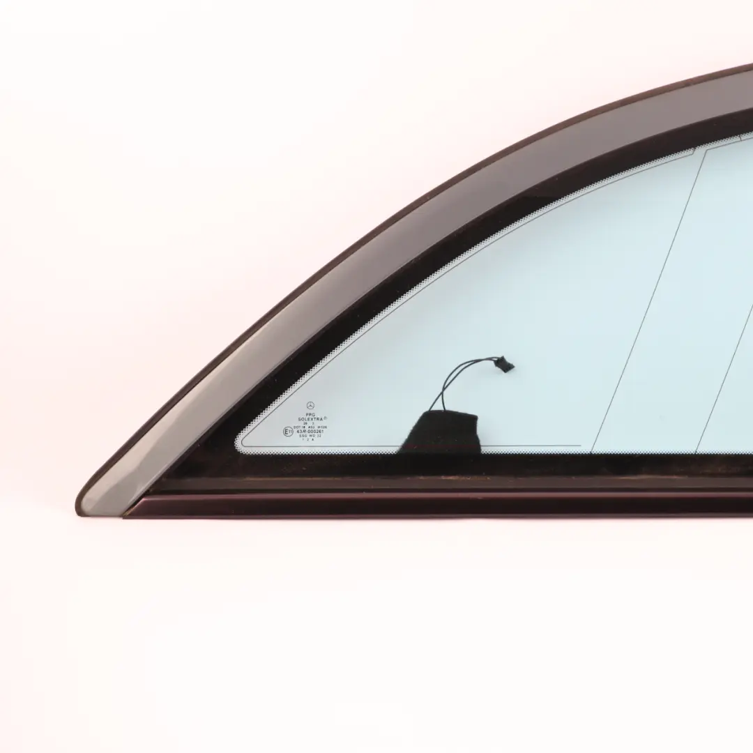 Right O/S Side Window Green Glass AS2 to Mercedes S211 Rear with Part number A2116702412 Mercedes S211 Rear Right O/S Side Window Green Glass AS2 - SKU A2116702412-1 - Part number A2116702412