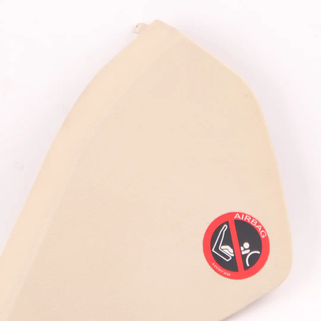 Dashboard Cover Front Left N/S Trim Panel Beige to Mercedes W211 with Part number A2116800378 Mercedes W211 Dashboard Cover Front Left N/S Trim Panel Beige - SKU A2116800378-2 - Part number A2116800378