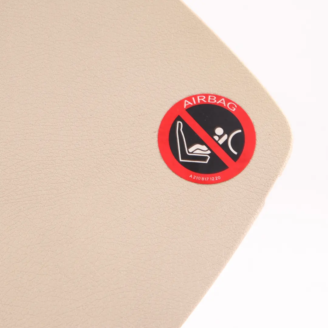 Dashboard Cover Front Left N/S Trim Panel Beige to Mercedes W211 with Part number A2116800378 Mercedes W211 Dashboard Cover Front Left N/S Trim Panel Beige - SKU A2116800378-2 - Part number A2116800378