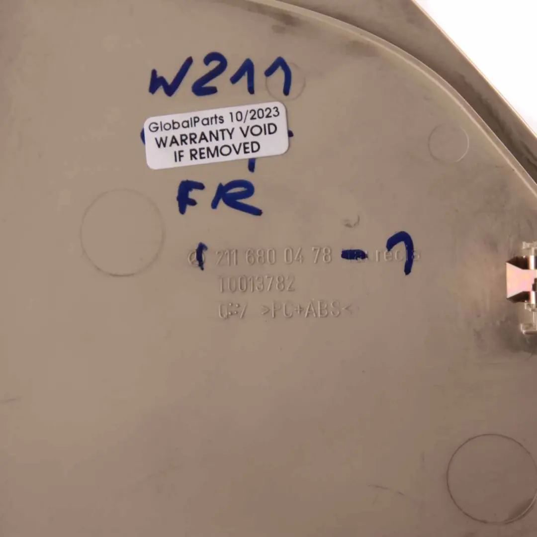 Dashboard Cover Mercedes S211 W211 Front Right O/S Trim Panel Beige to with Part number A2116800478 Dashboard Cover Mercedes S211 W211 Front Right O/S Trim Panel Beige - SKU A2116800478-1 - Part number A2116800478