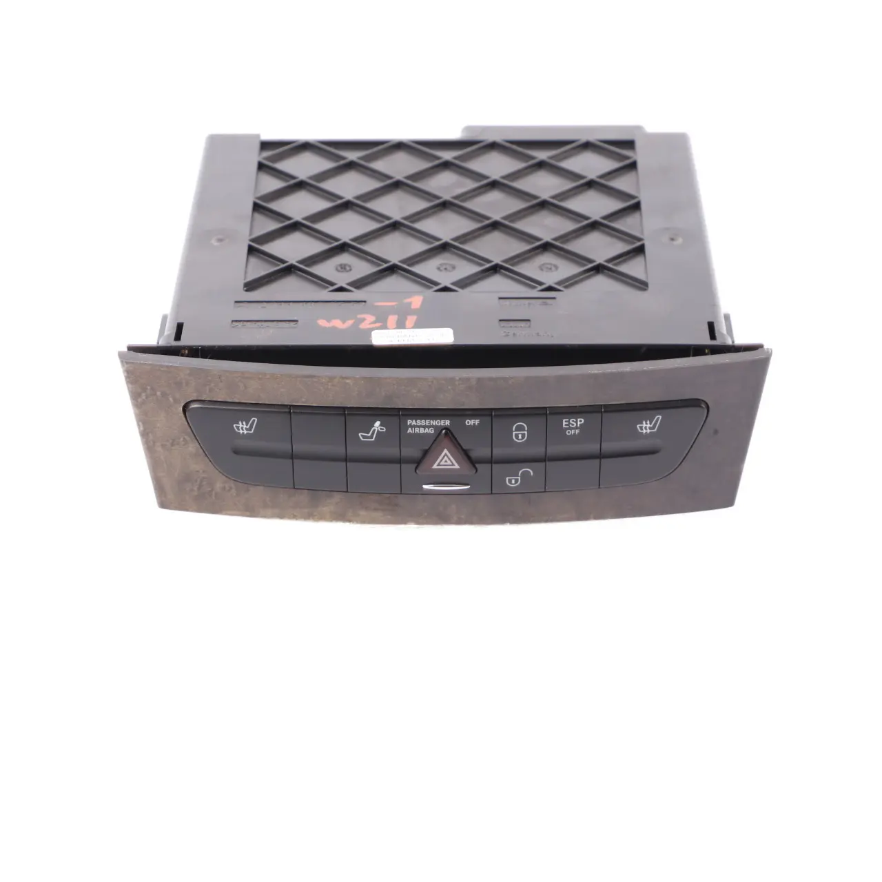 Mercedes W211 Console Centrale ESP Sièges Chauffants Panneau de Commutation