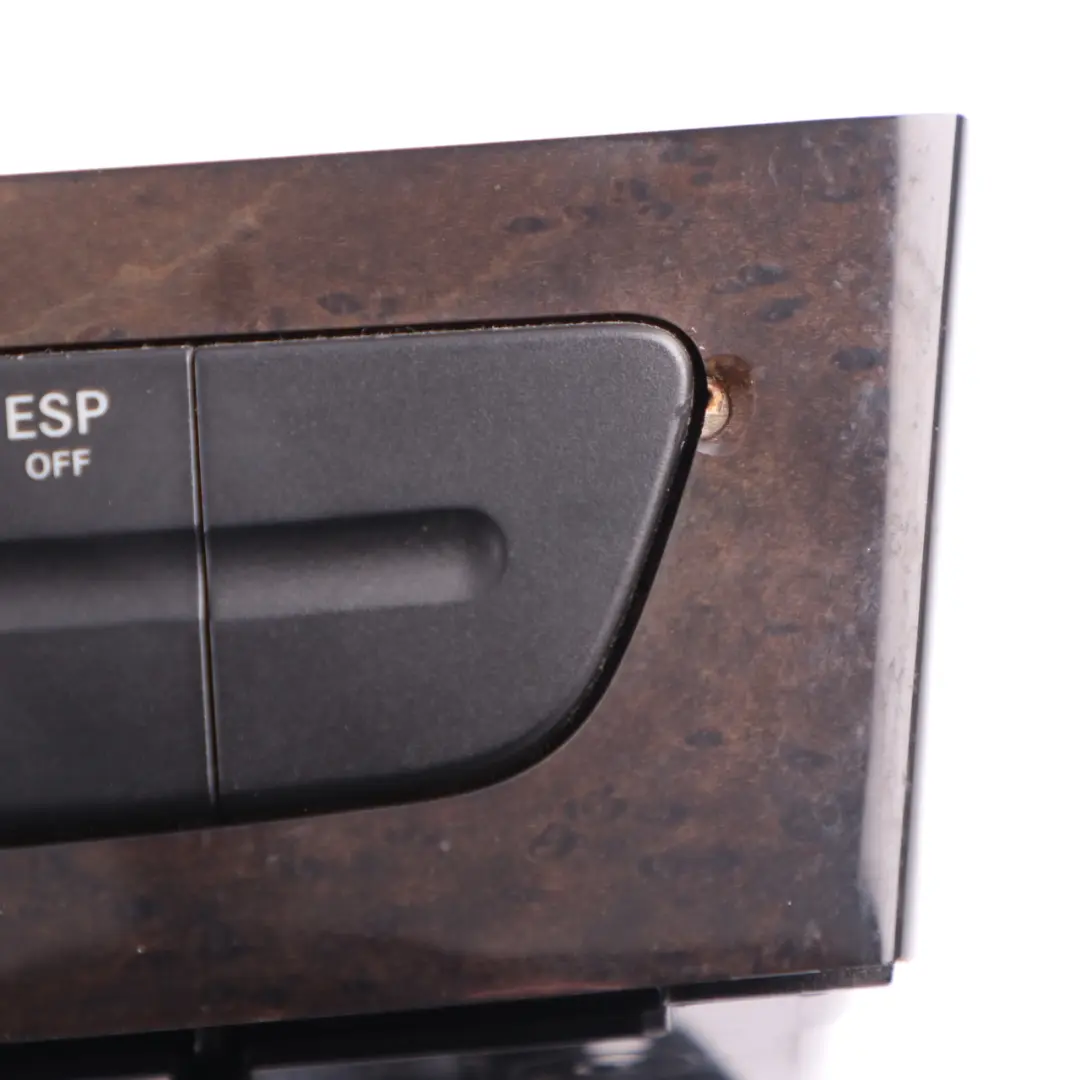 Mercedes W211 Centre Console ESP Hazard Switch Panel Wood Trim - SKU A2116800552-4 - Part number A2116800552