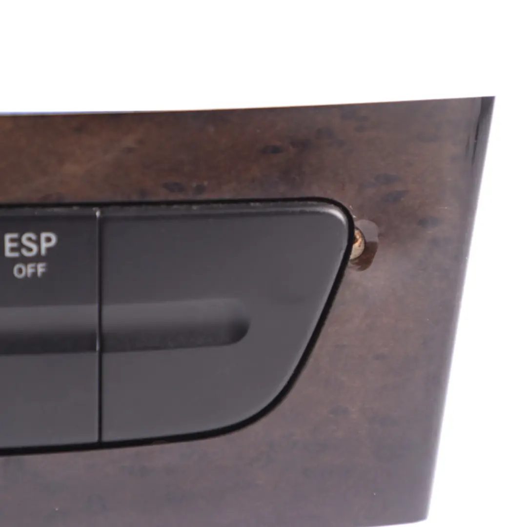Centre Console ESP Hazard Switch Panel Wood Trim to Mercedes W211 with Part number A2116800552 Mercedes W211 Centre Console ESP Hazard Switch Panel Wood Trim - SKU A2116800552-4 - Part number A2116800552