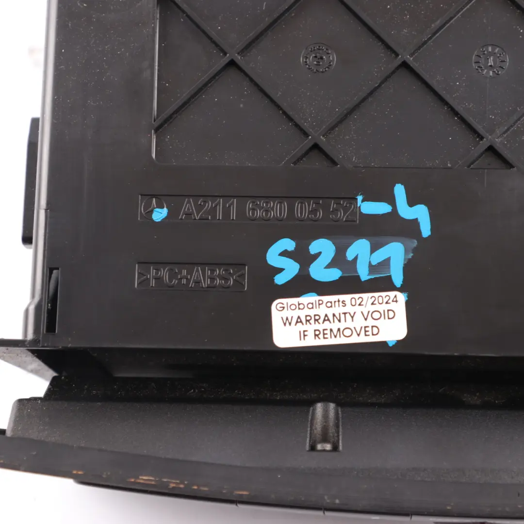 Centre Console ESP Hazard Switch Panel Wood Trim to Mercedes W211 with Part number A2116800552 Mercedes W211 Centre Console ESP Hazard Switch Panel Wood Trim - SKU A2116800552-4 - Part number A2116800552