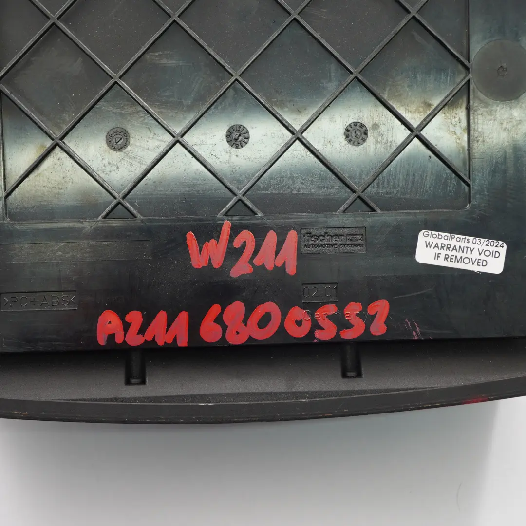 Mittelkonsole ESP Warnblinkanlage Aufbewahrungsbox Sitzschalttafel für Mercedes W211 mit Teilenummer A2116800552 Mercedes W211 Mittelkonsole ESP Warnblinkanlage Aufbewahrungsbox Sitzschalttafel - SKU A2116800552 - Teilenummer A2116800552