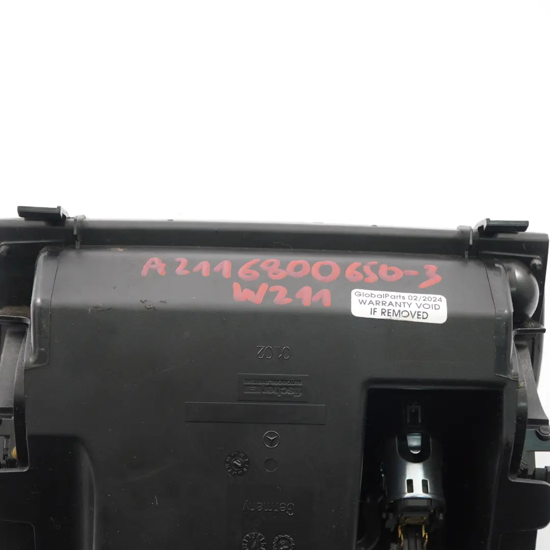  Console centrale Cendrier Mercedes W211 CLS C219 Cendrier avant Bois - SKU A2116800650-3 - Numéro de pièce A2116800650