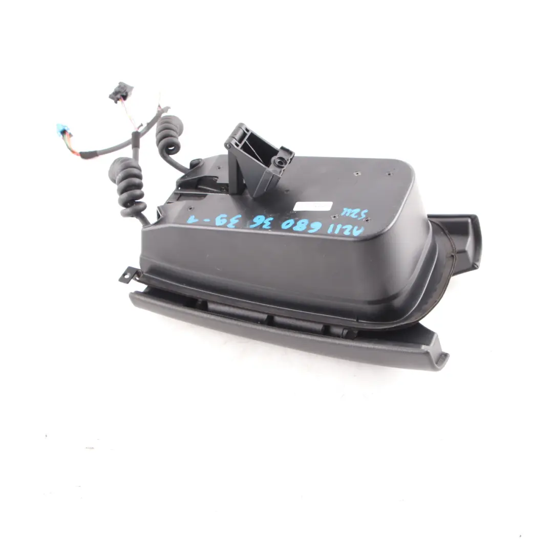 Centre Armrest Mercedes W211 Phone Holder Mount Black Leather to with Part number A2116803639 Centre Armrest Mercedes W211 Phone Holder Mount Black Leather - SKU A2116803639-1 - Part number A2116803639