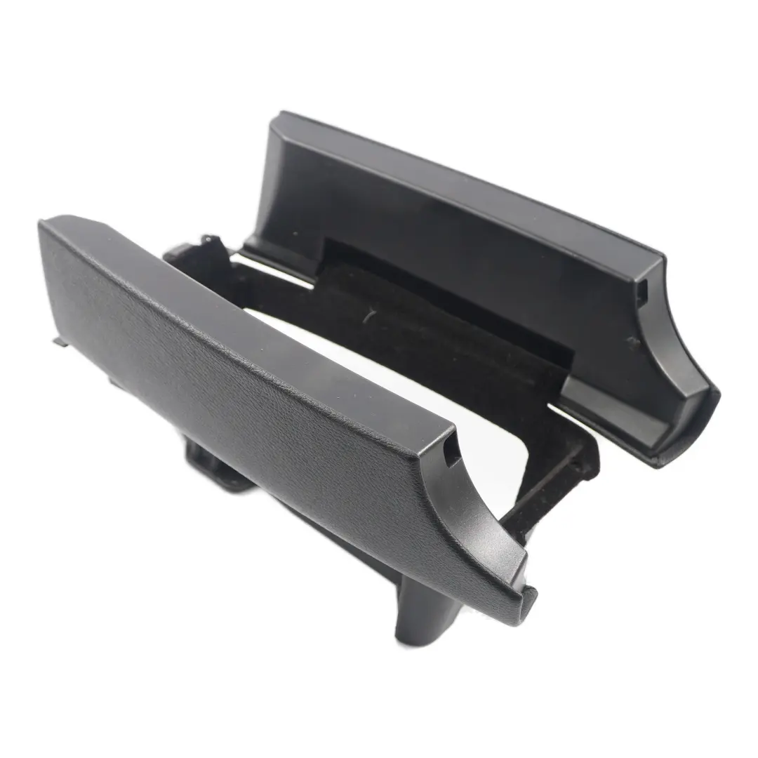 Mercedes W211 Centre Console Armrest Arm Rest Cover Leather Black - SKU A2116803639-2 - Part number A2116803639