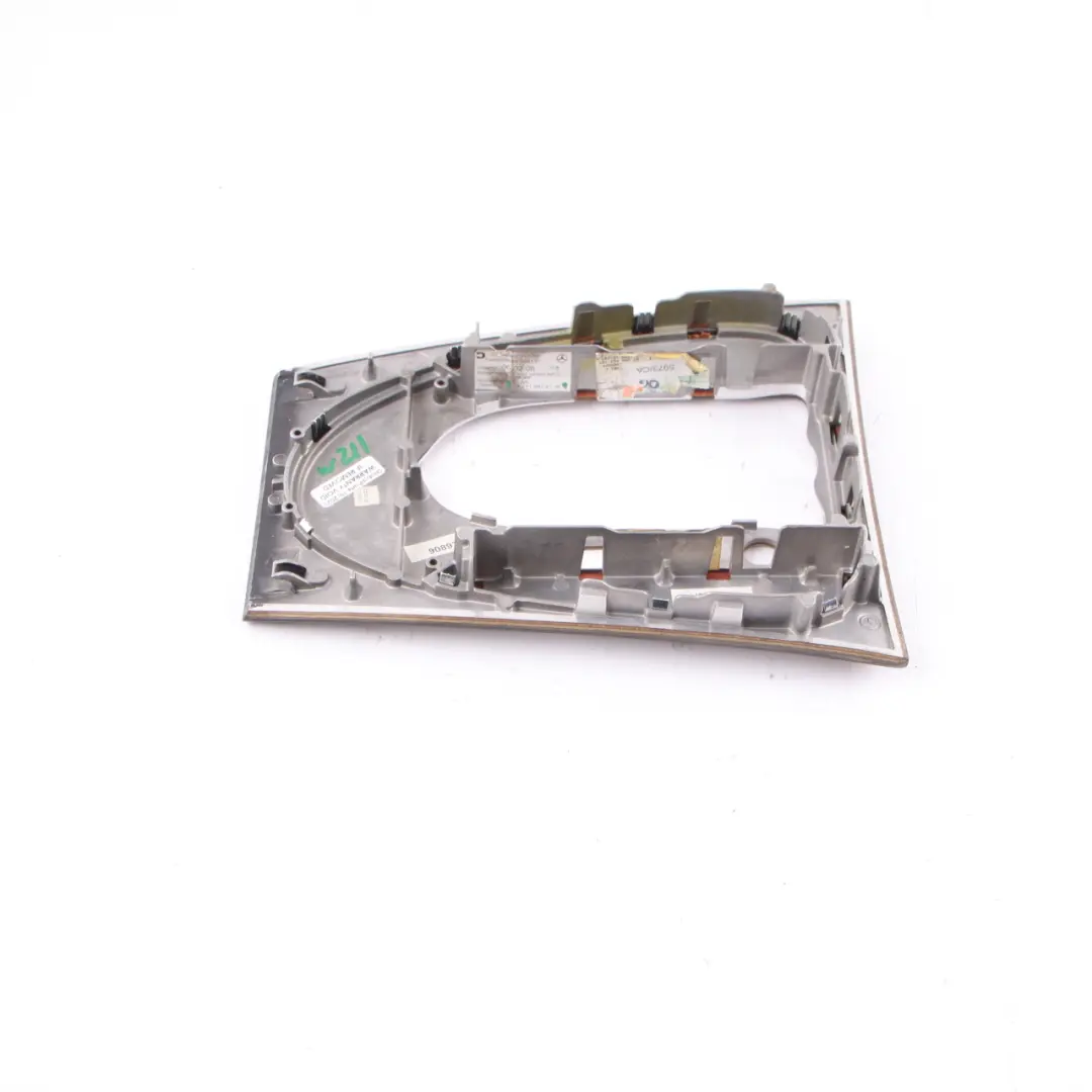 Shift Selector Console Cover Trim Wood to Mercedes W211 Automatic Gear with Part number A2116808136 Mercedes W211 Automatic Gear Shift Selector Console Cover Trim Wood - SKU A2116808136 - Part number A2116808136