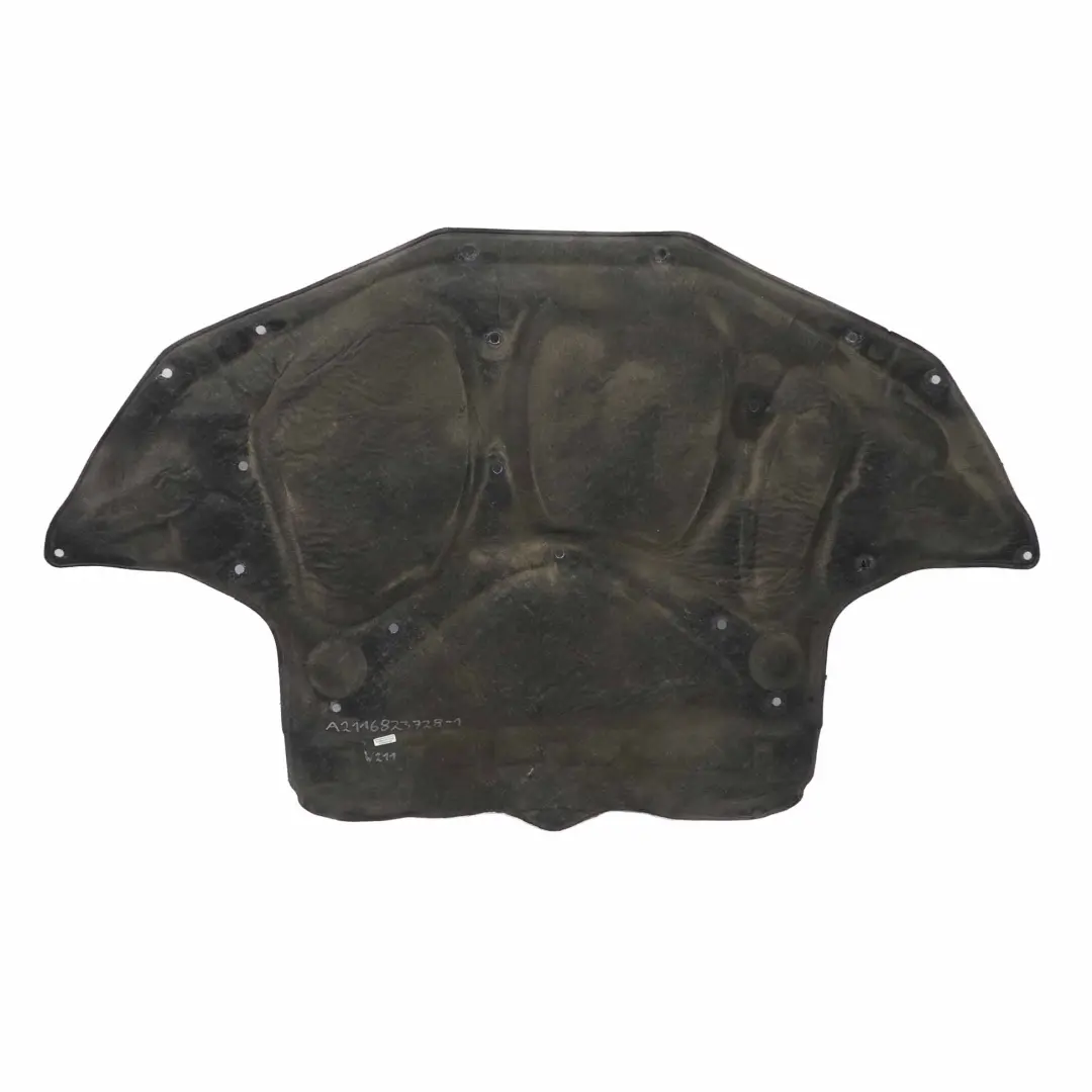 Panneau inférieur d'isolation du capot moteur pour Mercedes W211 à propos du numéro de pièce A2116823728 Mercedes W211 Panneau inférieur d'isolation du capot moteur - SKU A2116823728 - Numéro de pièce A2116823728