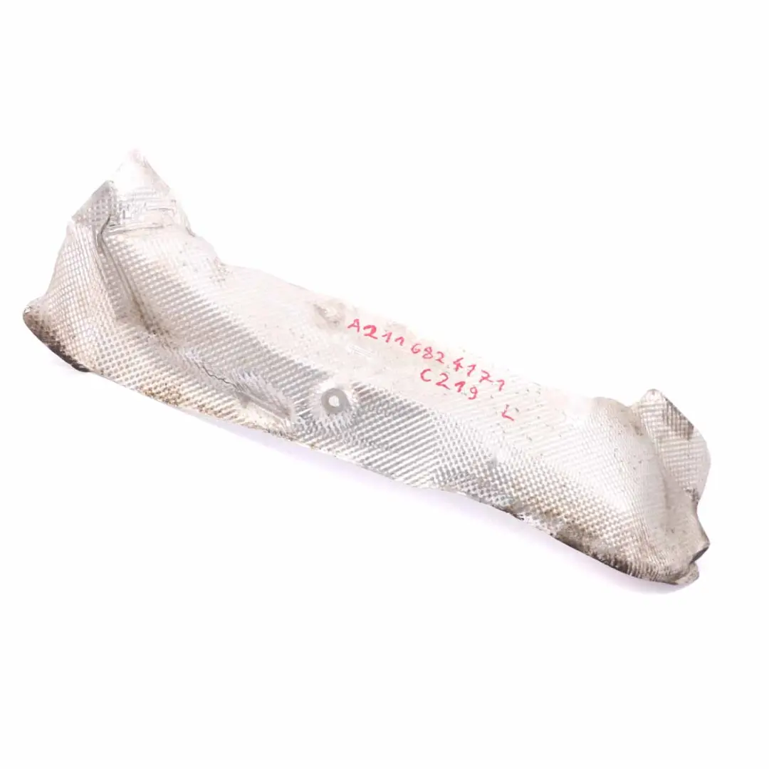 Heat Shield Mercedes W211 W219 Cover Plate Exhaust Left N/S to with Part number A2116824171 Heat Shield Mercedes W211 W219 Cover Plate Exhaust Left N/S - SKU A2116824171 - Part number A2116824171