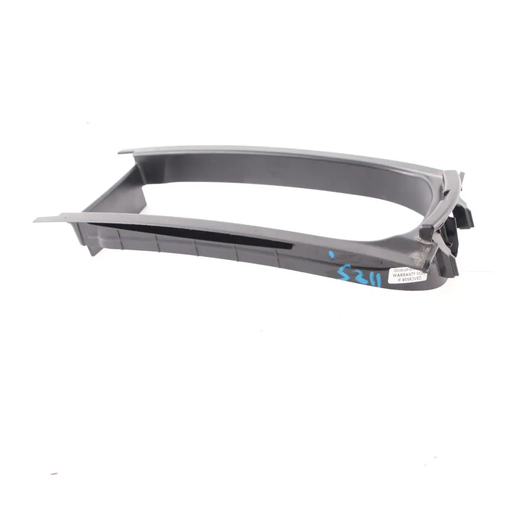 Console Centrale Rivestimento Bracciolo Cornice Nero per Mercedes W211 con numero di parte A2116890057 Mercedes W211 Console Centrale Rivestimento Bracciolo Cornice Nero - SKU A2116890057 - Numero di parte A2116890057