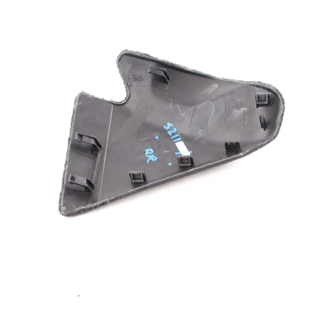 Trim Trunk Cover Hinge Right O/S Black Anthracite to Mercedes S211 with Part number A2116900222 Mercedes S211 Trim Trunk Cover Hinge Right O/S Black Anthracite - SKU A2116900222 - Part number A2116900222