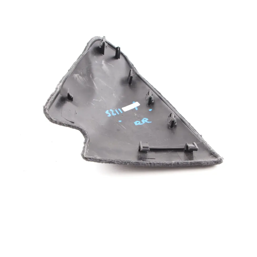 Trim Trunk Cover Hinge Right O/S Black Anthracite to Mercedes S211 with Part number A2116900222 Mercedes S211 Trim Trunk Cover Hinge Right O/S Black Anthracite - SKU A2116900222 - Part number A2116900222