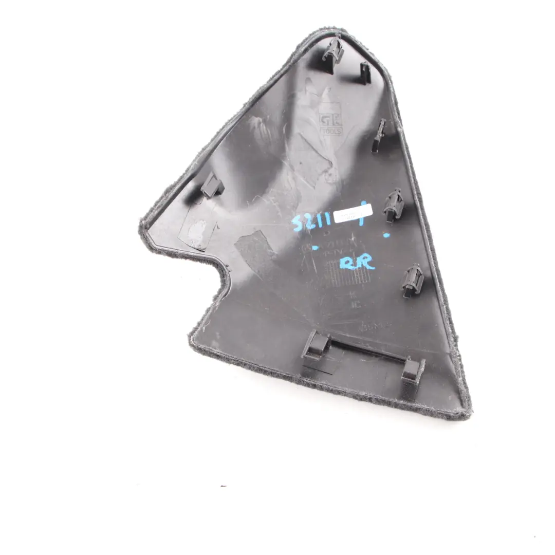 Trim Trunk Cover Hinge Right O/S Black Anthracite to Mercedes S211 with Part number A2116900222 Mercedes S211 Trim Trunk Cover Hinge Right O/S Black Anthracite - SKU A2116900222 - Part number A2116900222