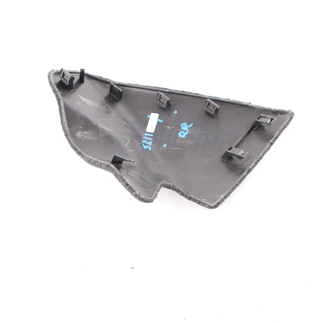 Trim Trunk Cover Hinge Right O/S Black Anthracite to Mercedes S211 with Part number A2116900222 Mercedes S211 Trim Trunk Cover Hinge Right O/S Black Anthracite - SKU A2116900222 - Part number A2116900222