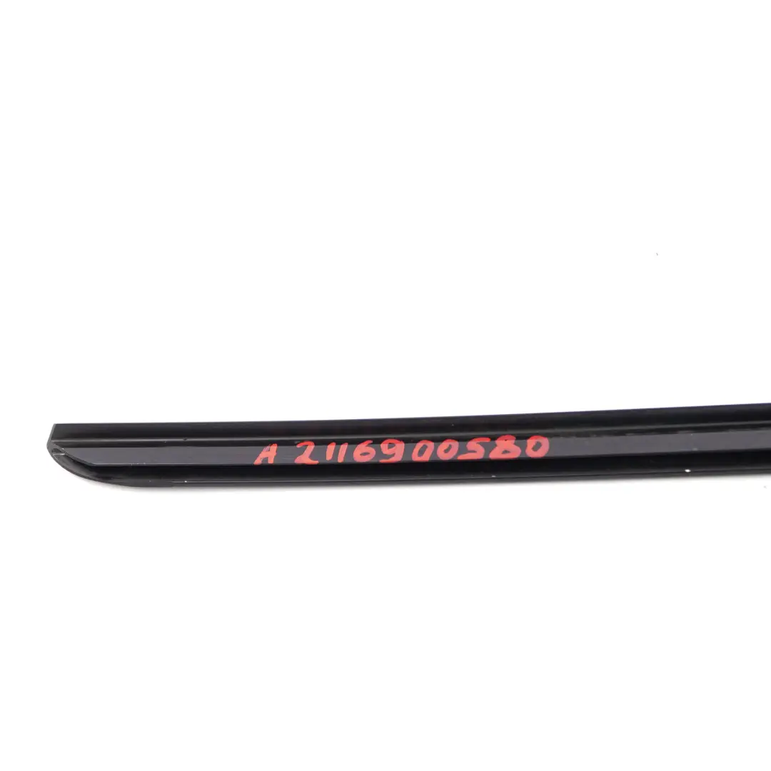 Mercedes W211 Saloon Weatherstrip Door Rear Left N/S Window Strip Trim - SKU A2116900580 - Part number A2116900580