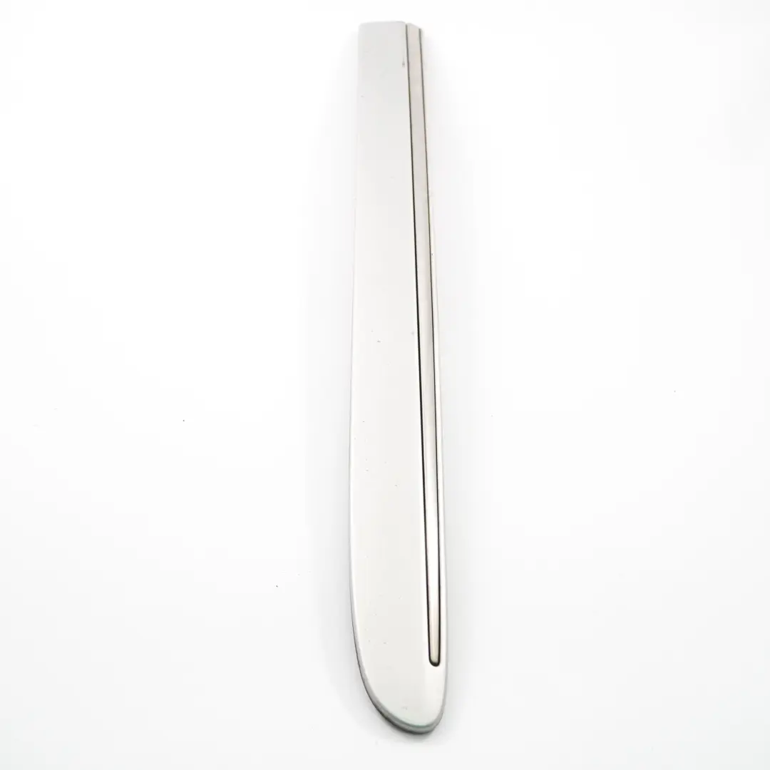 Striscia porta posteriore sinistra Modanatura Brilliant Silver 744 per Mercedes W211 con numero di parte A2116901362 Mercedes W211 Striscia porta posteriore sinistra Modanatura Brilliant Silver 744 - SKU A2116901362-BRS - Numero di parte A2116901362