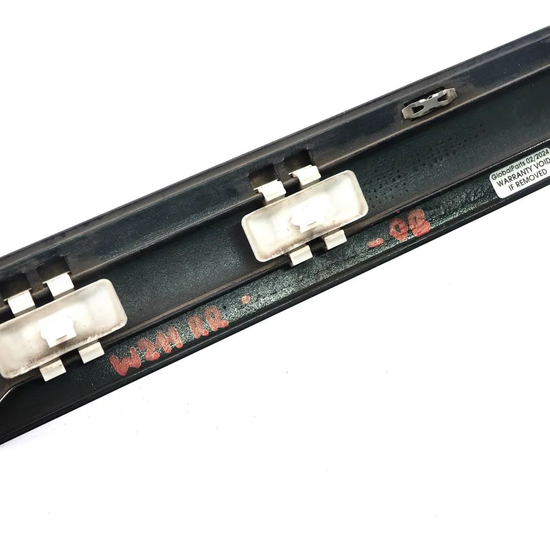 Door Strip Rear Right Moulding Trim Obsidian Black 197 to Mercedes W211 with Part number A2116901462 Mercedes W211 Door Strip Rear Right Moulding Trim Obsidian Black 197 - SKU A2116901462-OB - Part number A2116901462