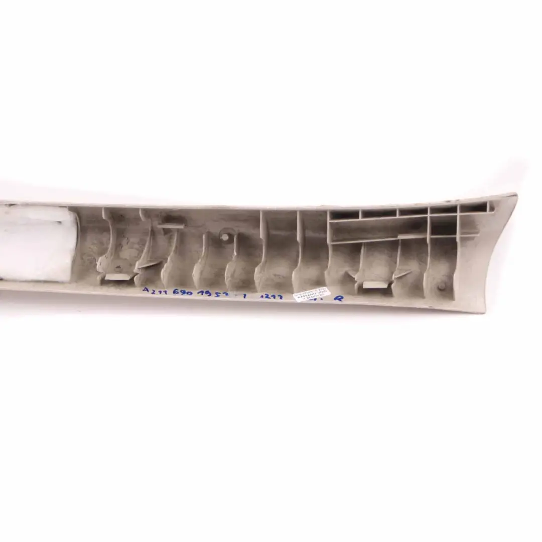 Mercedes W211 Column A-Pillar Trim Panel Right O/S Cover Beige - SKU A2116901953-1 - Part number A2116901953