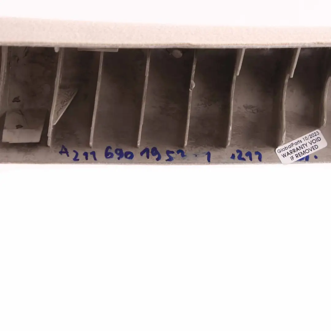 Column A-Pillar Trim Panel Right O/S Cover Beige to Mercedes W211 with Part number A2116901953 Mercedes W211 Column A-Pillar Trim Panel Right O/S Cover Beige - SKU A2116901953-1 - Part number A2116901953